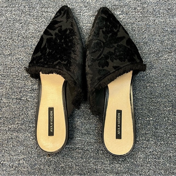 Ava & Aiden burnished velvet mule - size 9.5 - Picture 5 of 8